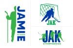 Hockey Theme Logo Design