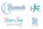 Softball Bat Mitzvah Logo Design