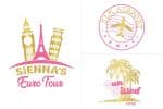 Travel Themed Logo Branding