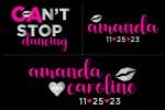 Twin Girl Bat Mitzvah Logo
