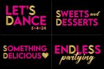 Twin Girls Slogan Logos