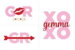Valentines Themed Logo Branding