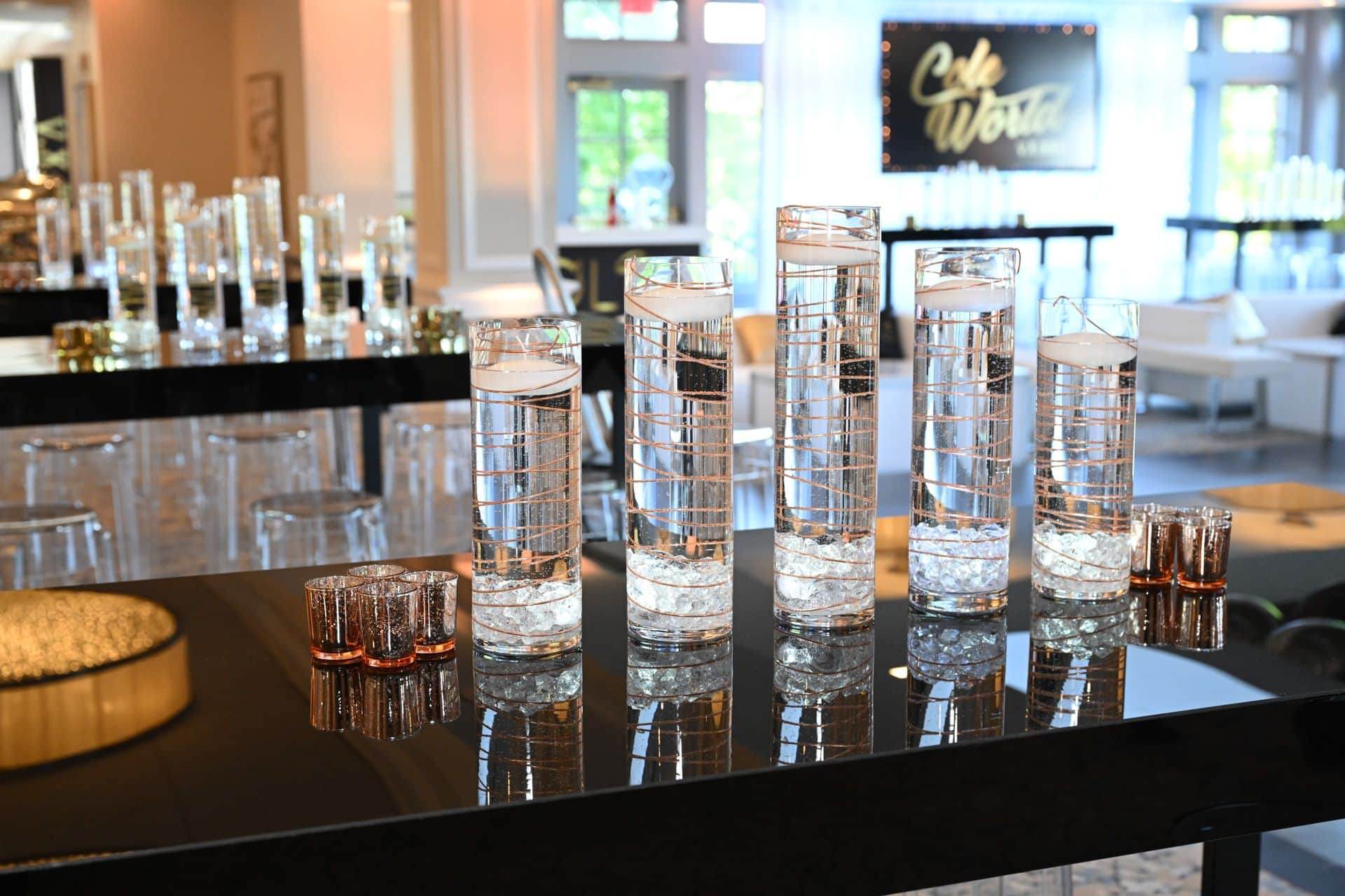 Gold Wire Centerpiece