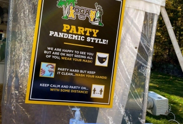 Fun Covid Rules Sign