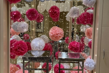 LED Flower Wall and Sign