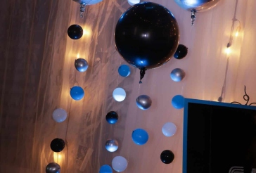 Metallic Orbz Bubble Balloon