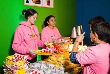 Food Station Signage