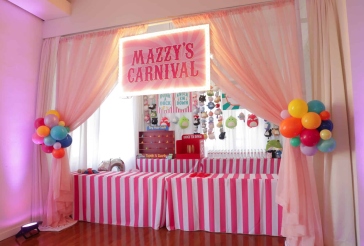 Carnival Booth Setup