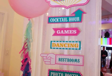 Carnival Directional Sign