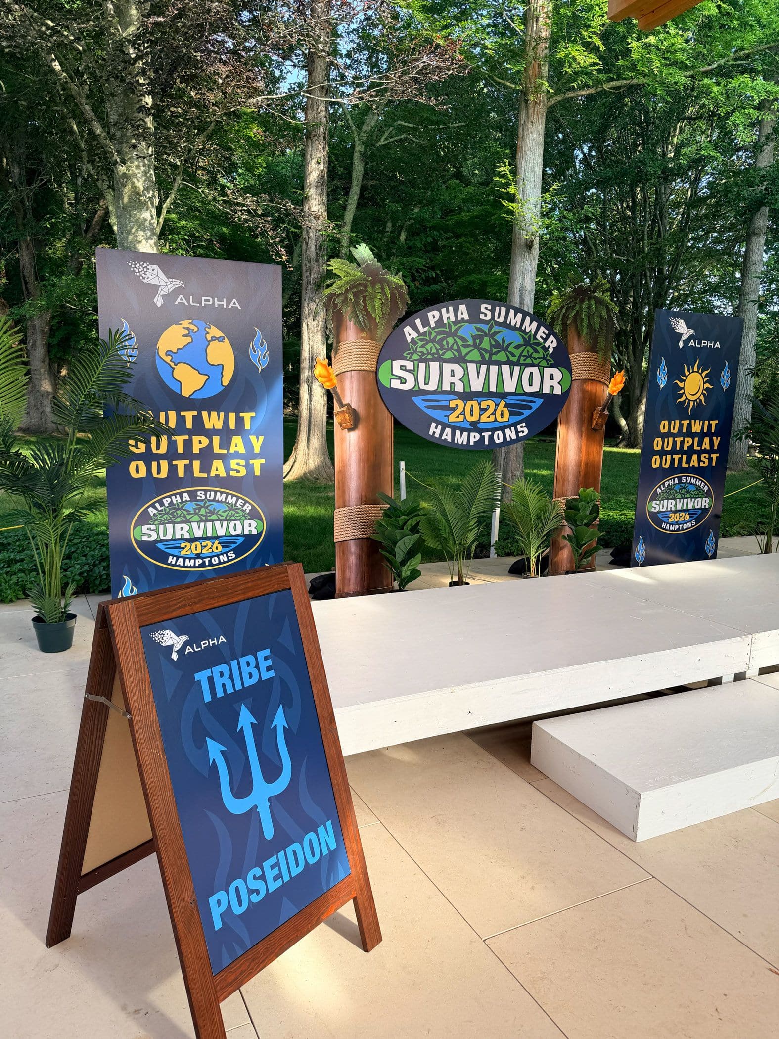 Custom Survivor Signage