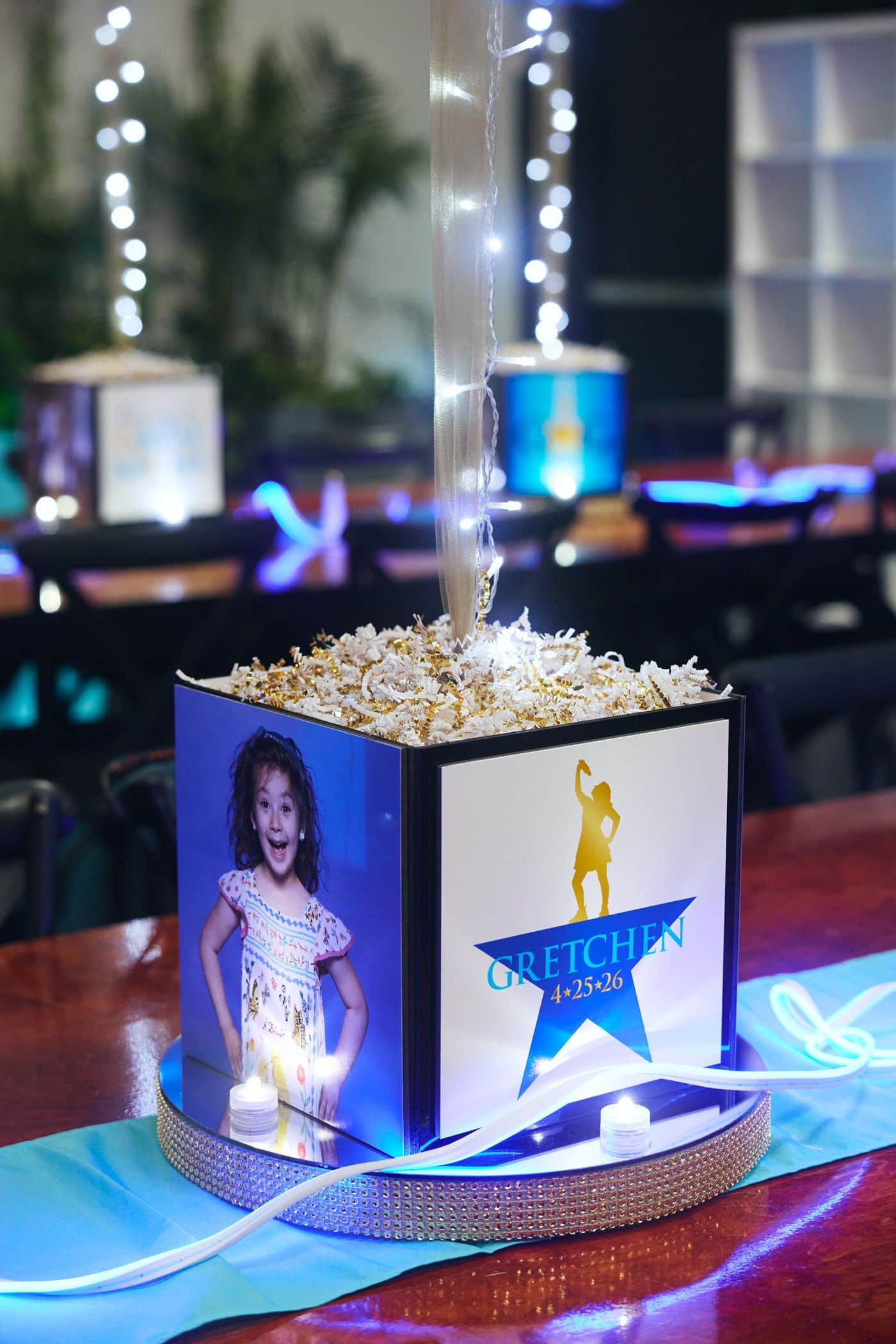 Custom Cube with Photos & Logo