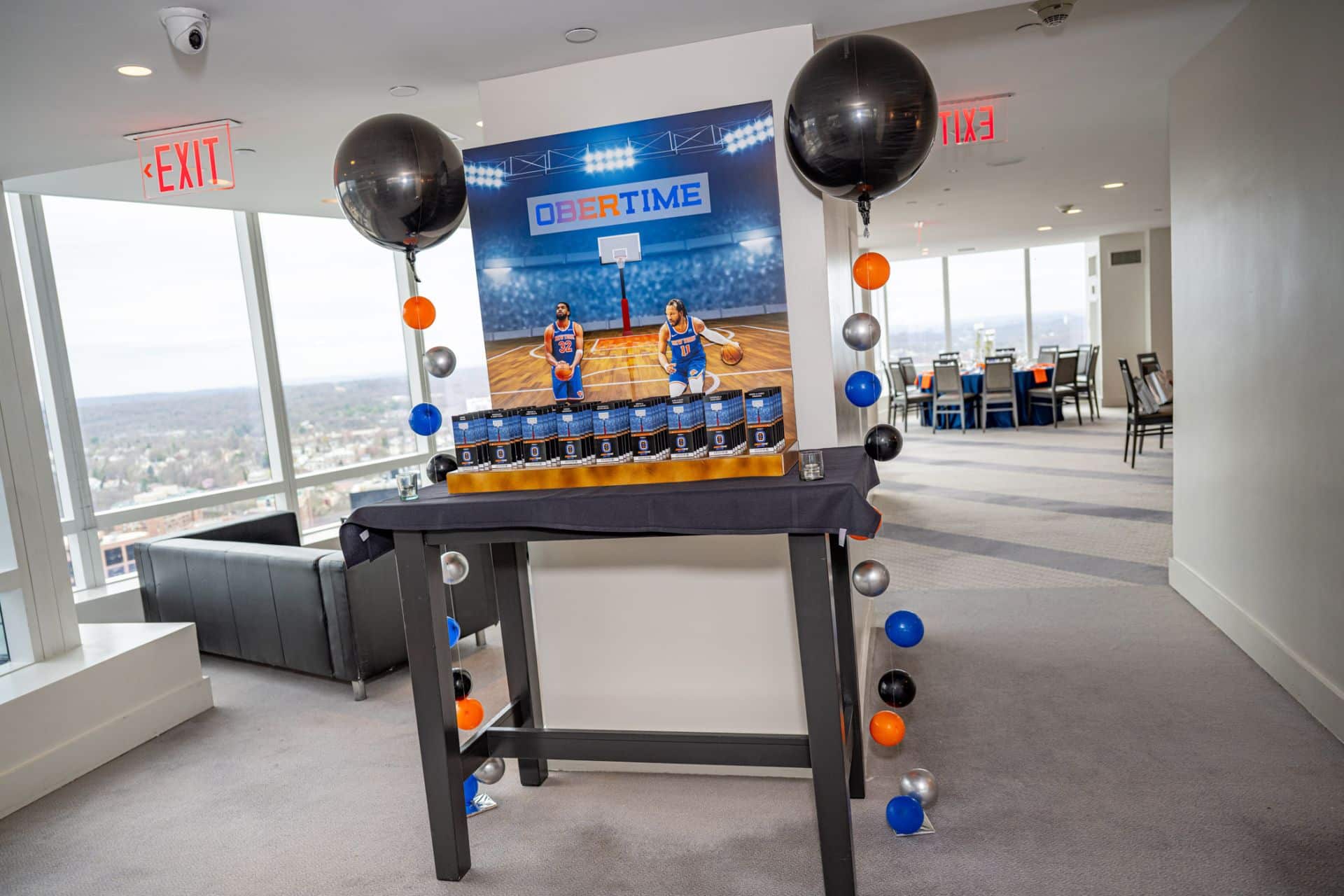 Custom Basketball Seating Card Display with Tickets