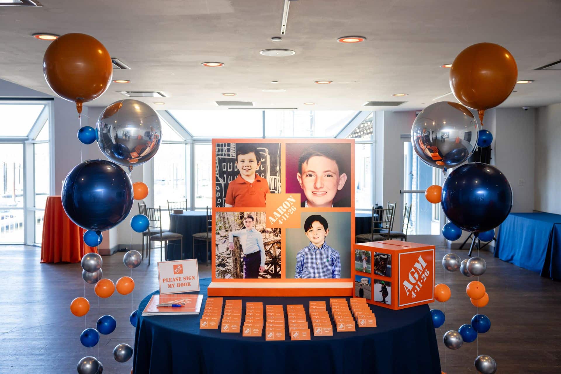 Home Depot Seating Card Display