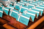 Tiffany Box Place Cards