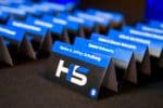 Blue Place Cards