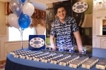 Bar Mitzvah Seating Card Display