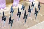 Acrylic Lightning Bold Place Cards