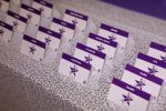 Custom Fold Over Logo Place Card