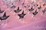 Star Shaped Mirror Place Cards