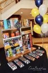 Board Games Themed Seating Card Display