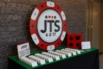 Casino Themed Seating Card Display
