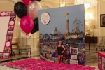 Beach Themed Seating Card Display