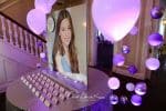 Blowup Photo Seating Card Display