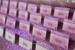 Bat Mitzvah Logo Place Cards