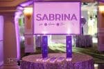 Bat Mitzvah Seating Card Display