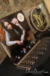 Fashion Themed Seating Card Display