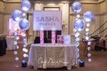 Bat Mitzvah Entrance Decor