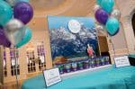 Travel Themed Seating Card Display