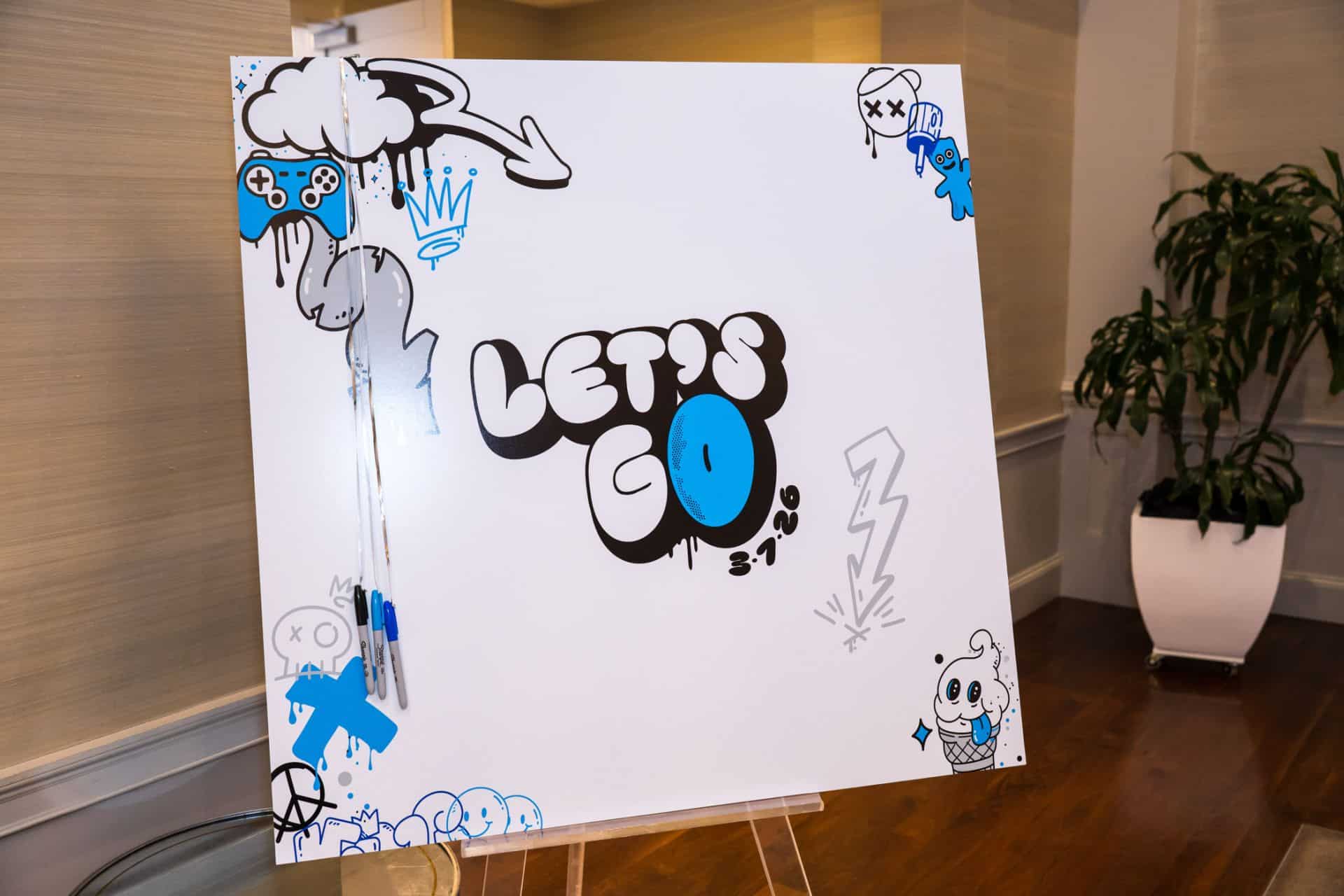 Printed Sign In Board