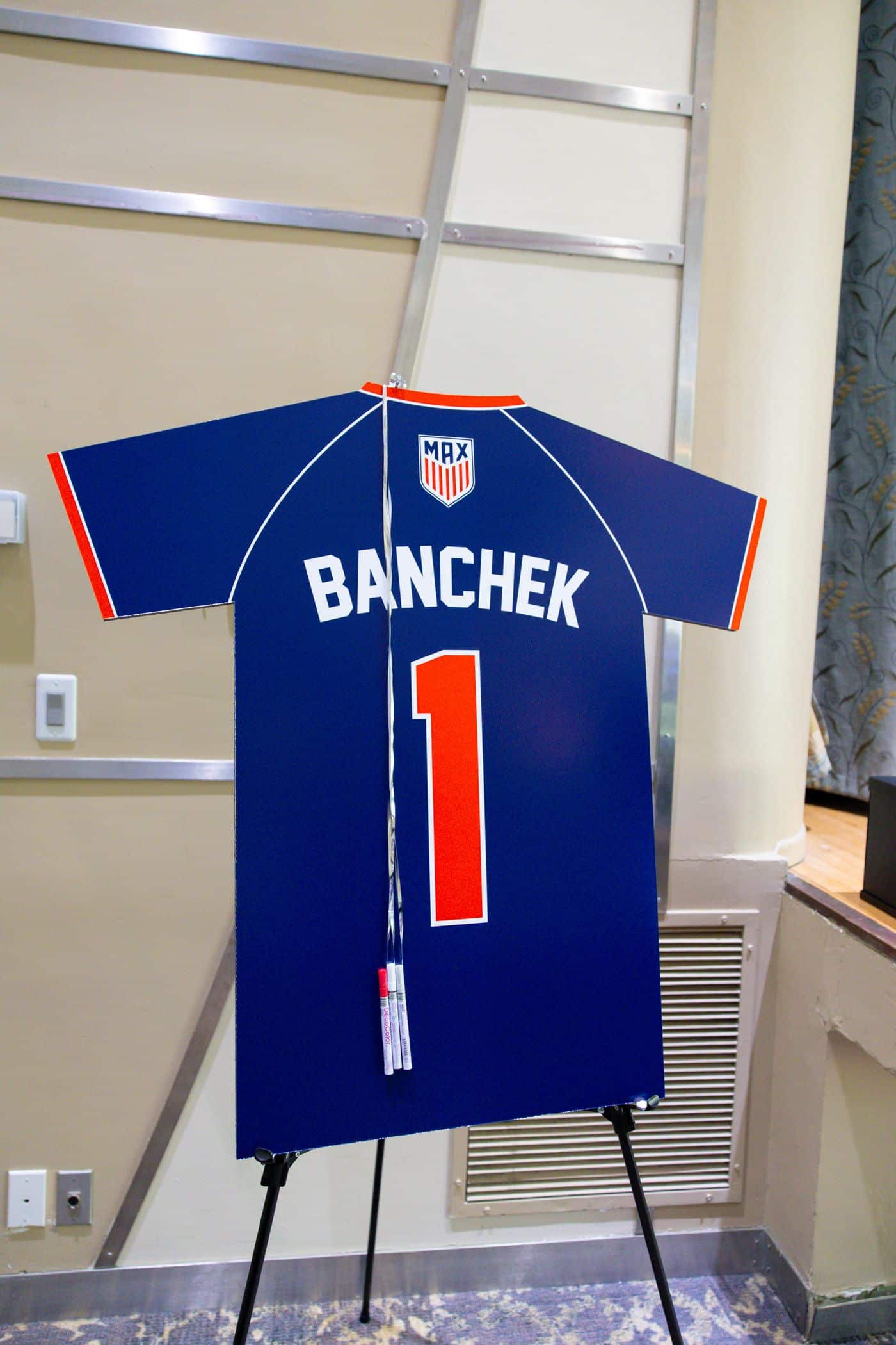 Printed Jersey Sign In Board