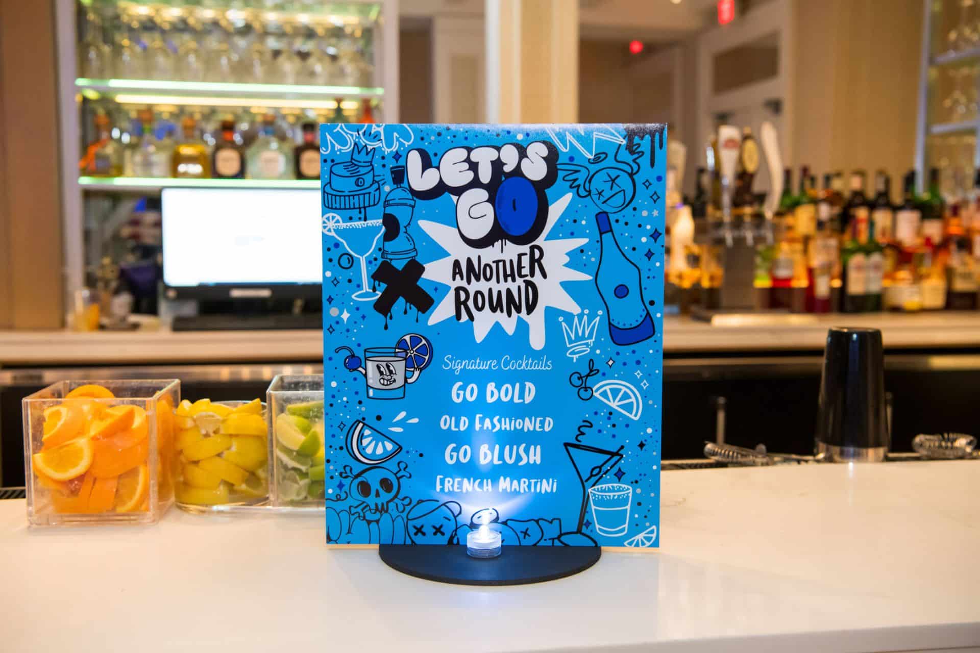 Signature Cocktail Sign