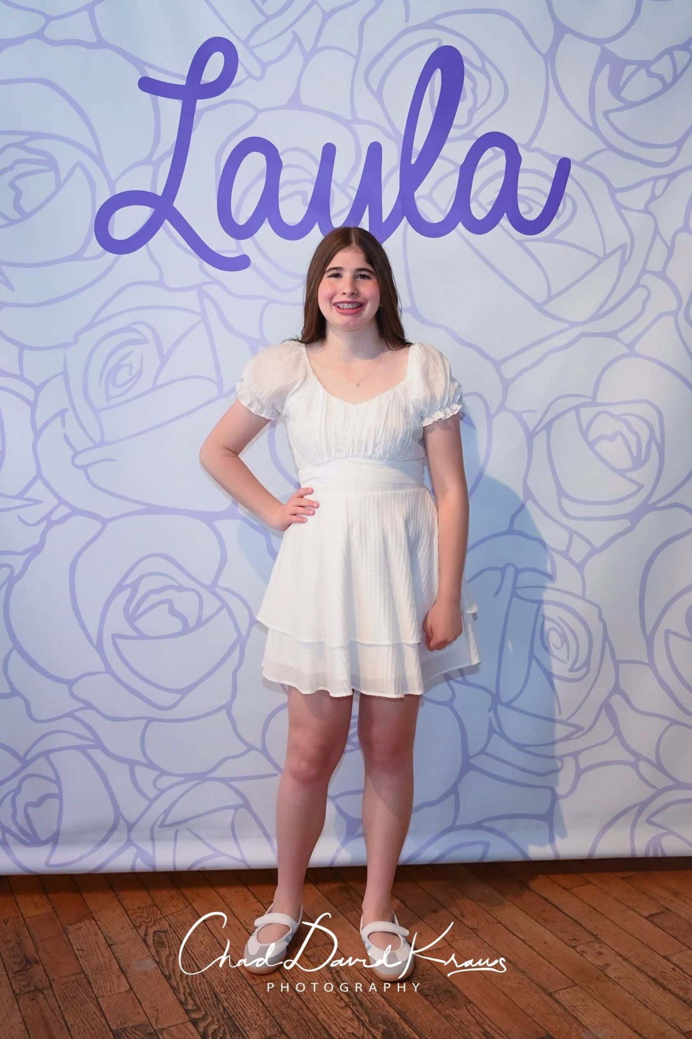 Custom Bat Mitzvah Step and Repeat