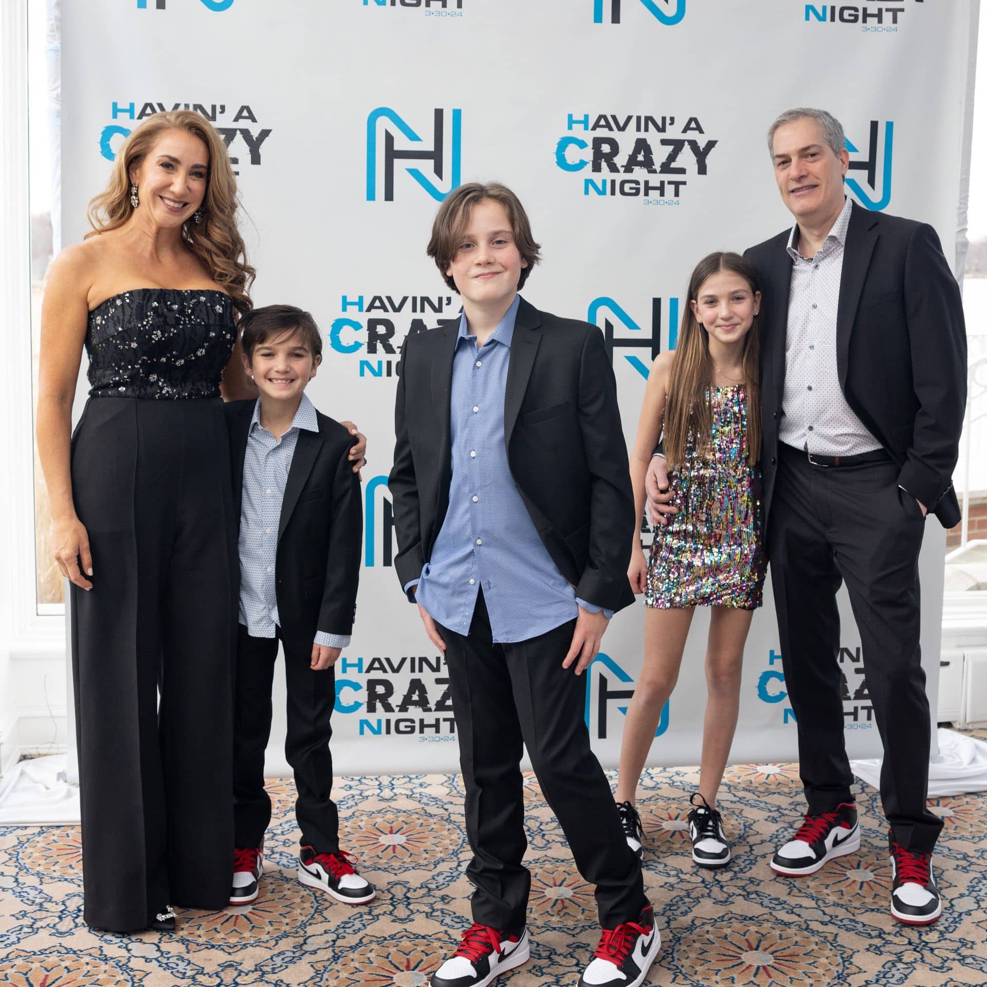 Custom Bar Mitzvah Logo Step and Repeat