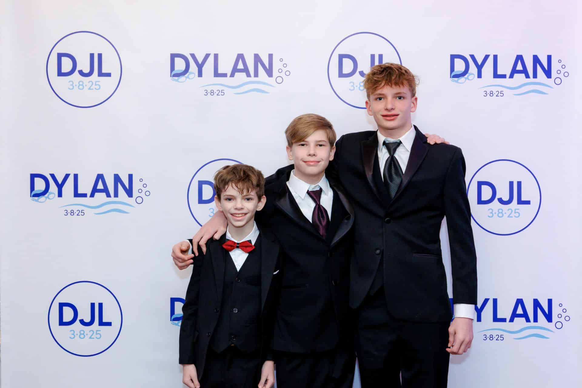 Custom Swim Themed Step and Repeat