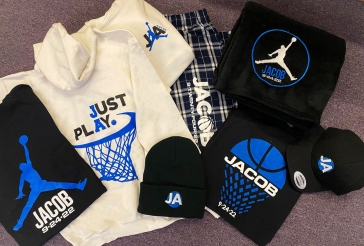 Basketball Themed Bar Mitzvah Swag