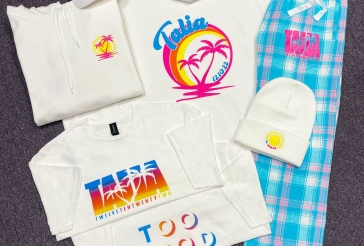 Beach Themed Bat Mitzvah Swag