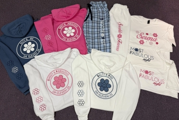 Flower Bat Mitzvah Swag