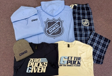 Hockey Theme Swag Design