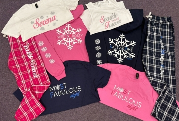 Snowflake Bat Mitzvah Swag