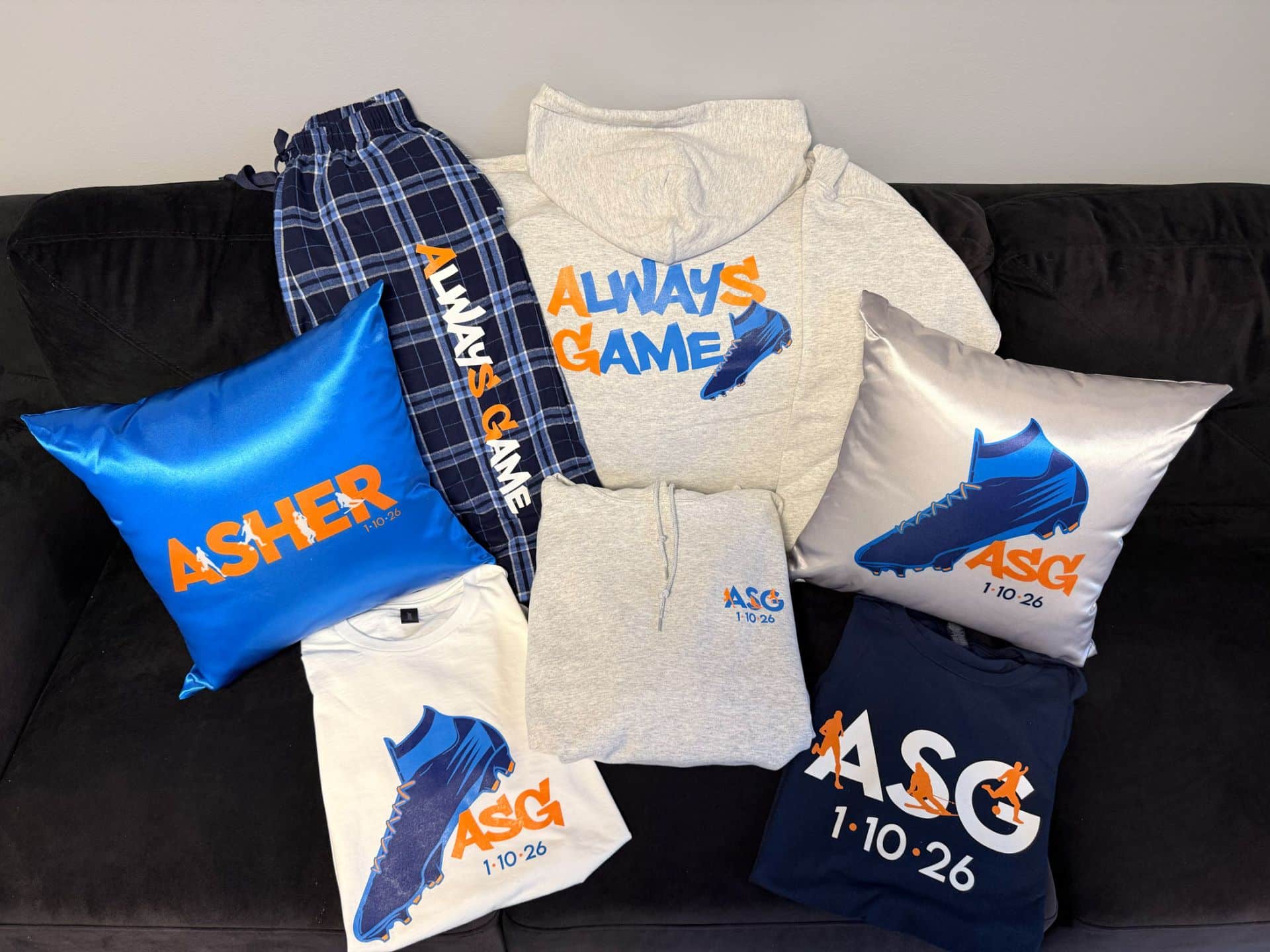 Custom Swag and Pillows