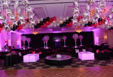 Pink Uplighting