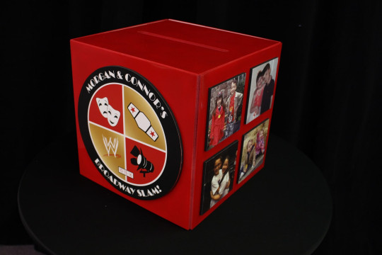 Broadway & Wrestling Themed B'nai Mitzvah Gift Box with Custom Logo & Photos
