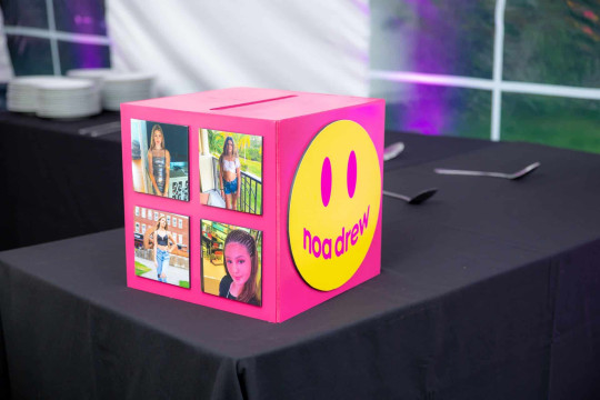 Smiley Face Gift Box with Photos