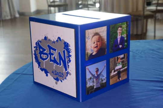 Custom Gift Box with Photos & Custom Logo