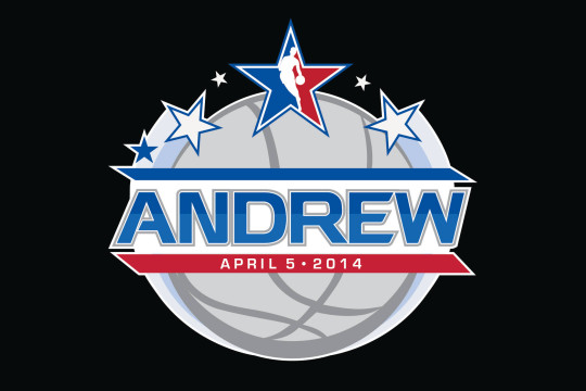 Basketball Themed Bar Mitzvah Logo