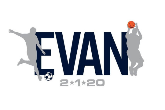 Soccer & Basketball Themed Logo